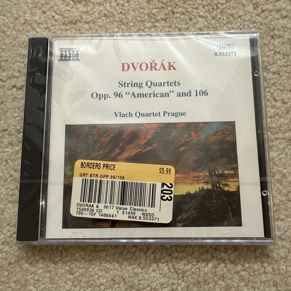 Antonin Dvorák : String Quartets CD (1995) New Sealed